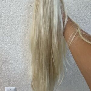Claw Clip Blonde Hair Extension